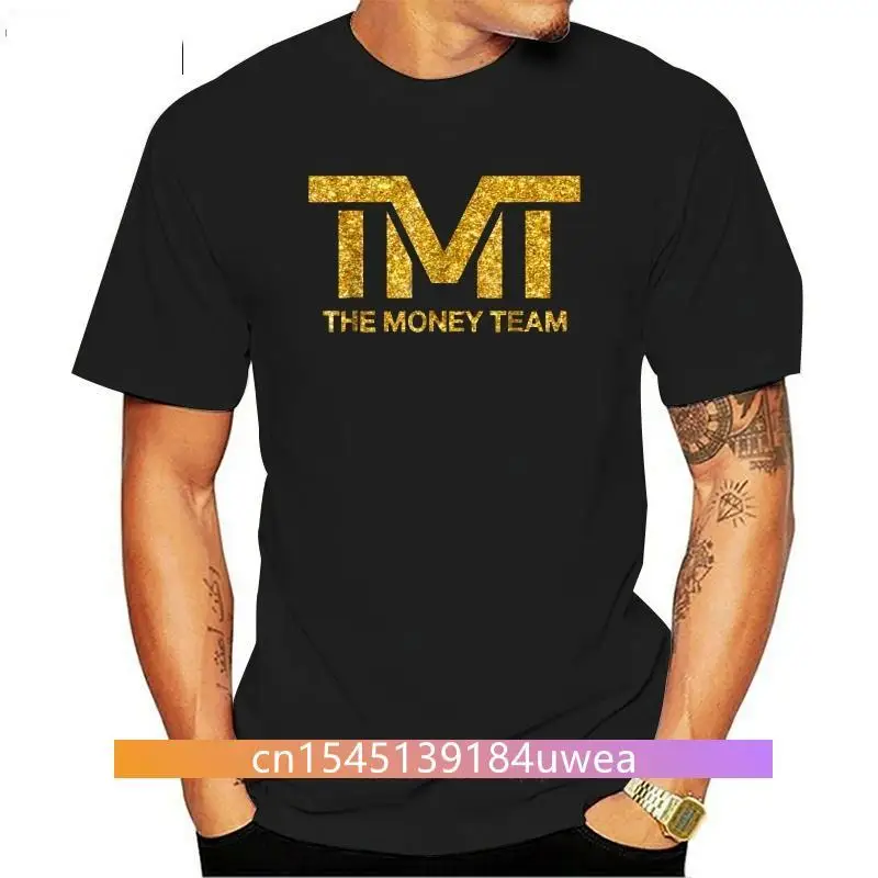 

New 2021 Fashion summer Tshirt 100% Cotton Creative Graphic TMT The Money T Shirt Team Golden