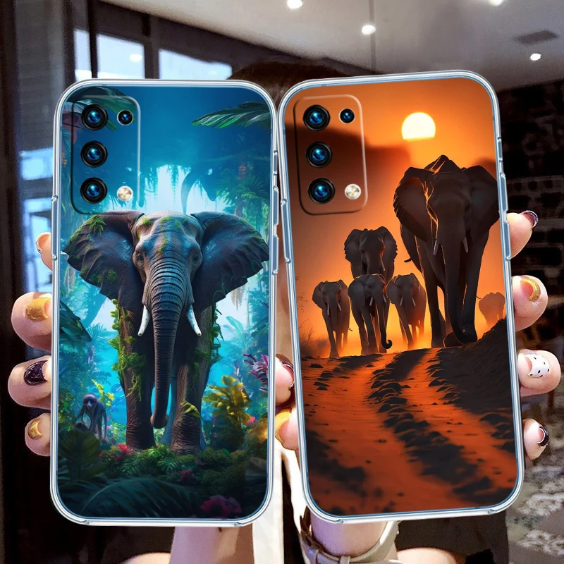 Luxurious Elephant Design Phone Case - QT3 Series