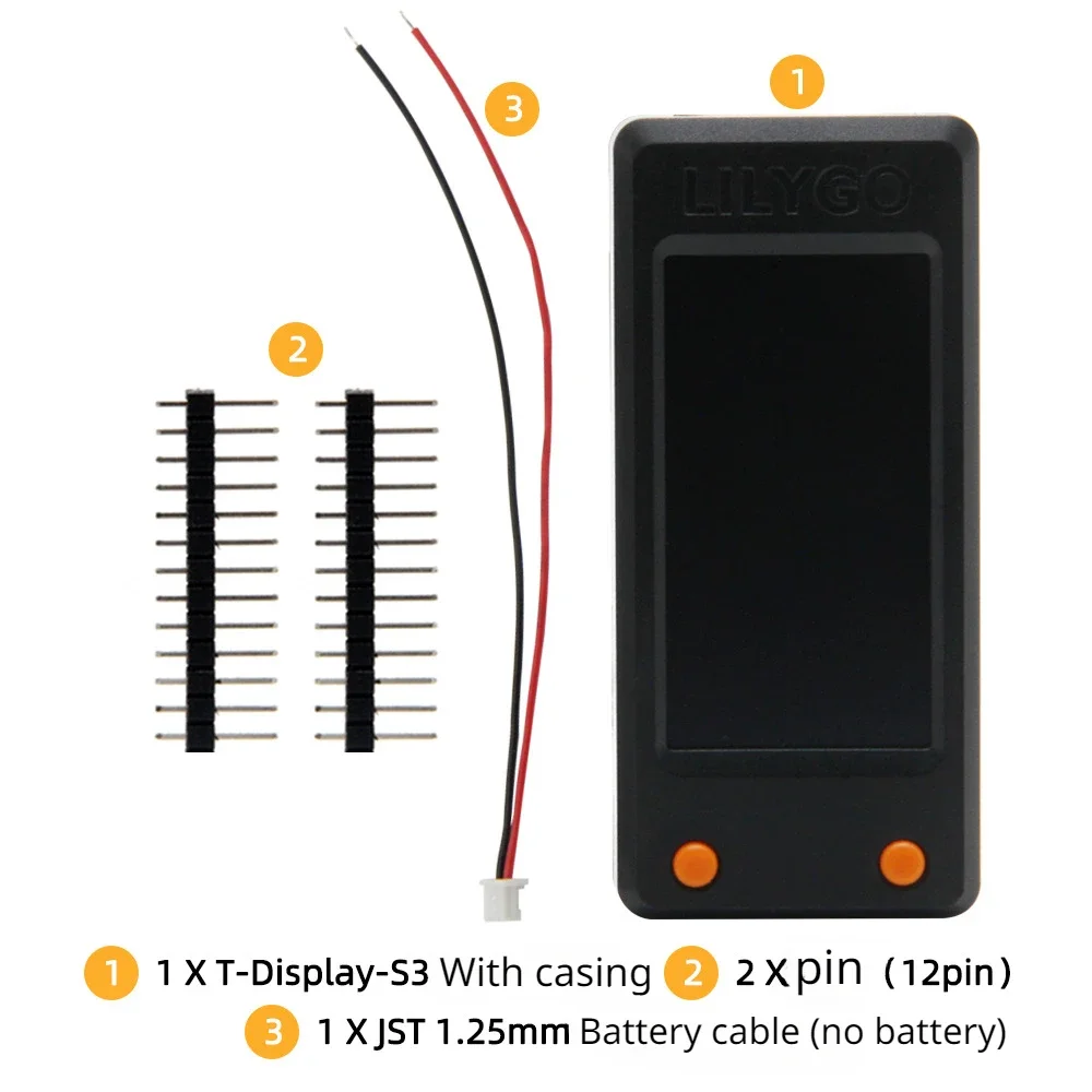 LilyGO TTGO T-Display-S3 ESP32-S3 - with 1.9 inch TFT Display