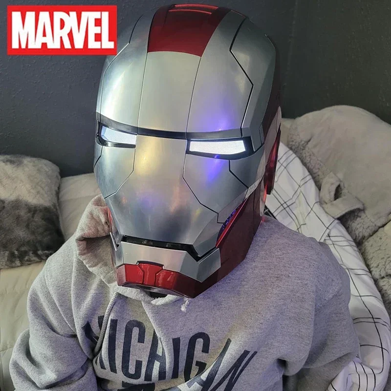 

Автоматический шлем с дистанционным управлением и голосовым управлением, со светодиодной подсветкой