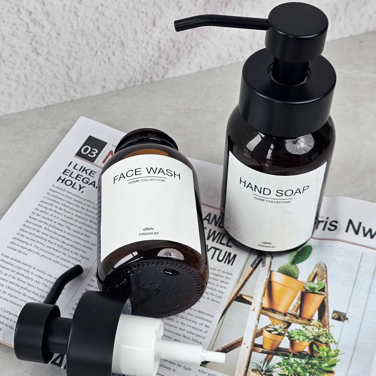 Refillable Soap Dispenser Bathroom Hands Soap Bottle Rustproof Pump Face Wash Container for Farmhouse Decor soap dispenser refillable bottle soap dispenser bottle foaming soap dispenser