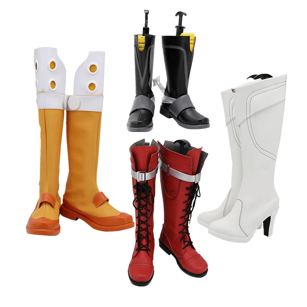 

My Hero Academia Uraraka Ochako Snipe Utsushimi Kemy Fatgum Cosplay Shoes Boots Professional Handmade Halloween