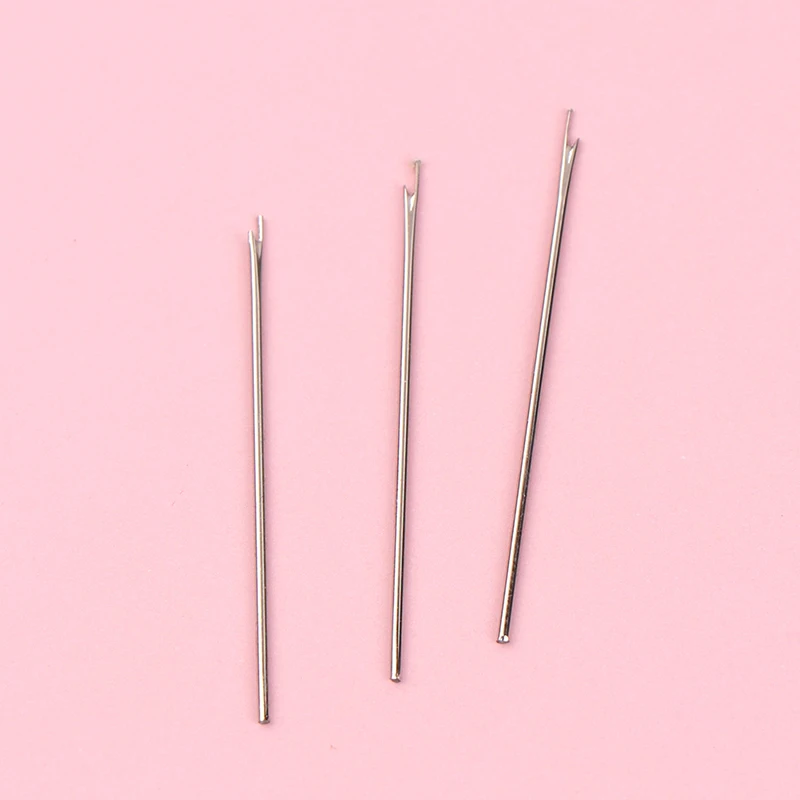 0.8mm DIY Doll Hair Reroot Needle Kit Repaint Baby Head Reborn Hair Rooting Tools Wig Making Supplies