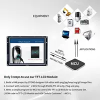 Module d'affichage LCD TFT intelligent HMI de 8,0 pouces avec carte de contrôle pour utilisation en équipement 4