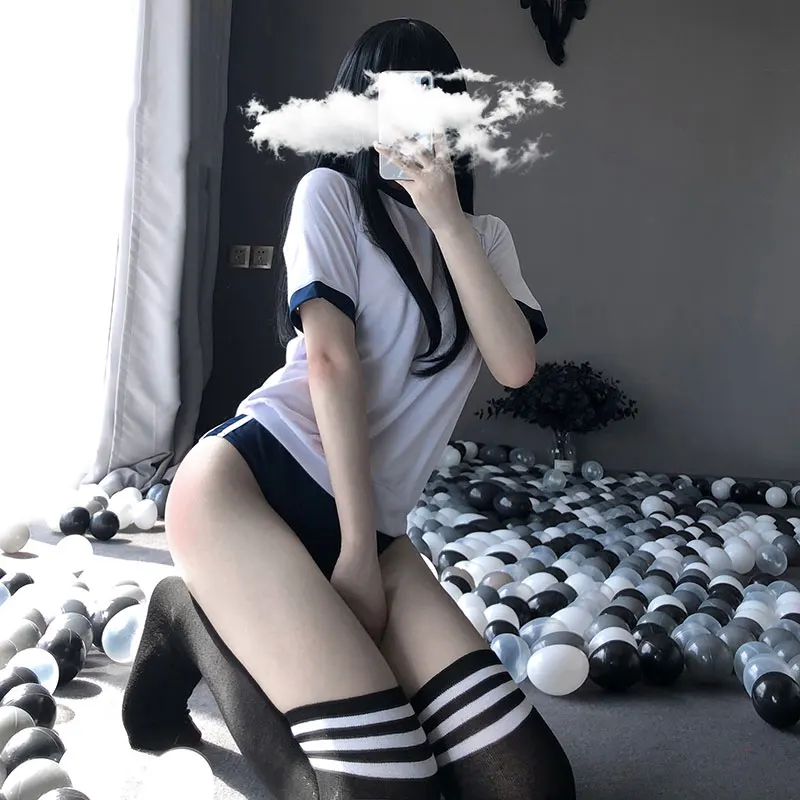 Women Anime Cosplay Costume Japanese Schoolgirl Uniform Lingerie Set,women lingerie,women lingerie set,women cosplay costume
