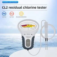 Professional 2 in 1 PH Chlorine Meter Cl2 Tester PH Water Quality Testing Device Chlorine Measuring For Swimming Pool Aquarium 1
