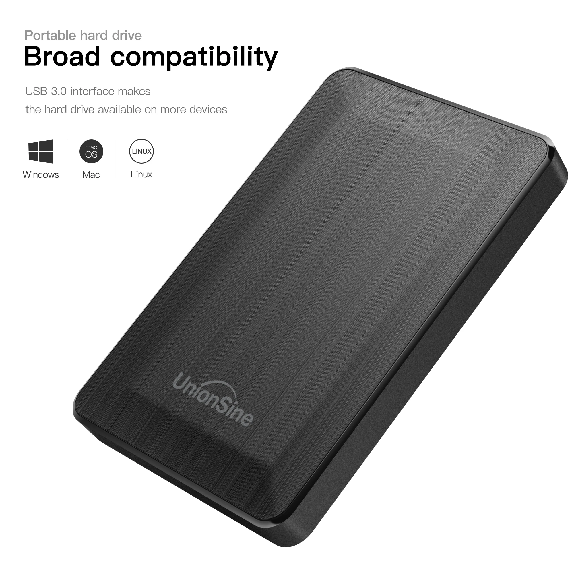250GB, 320GB, 500GB, 1TB, USB 3.0, Armazenamento
