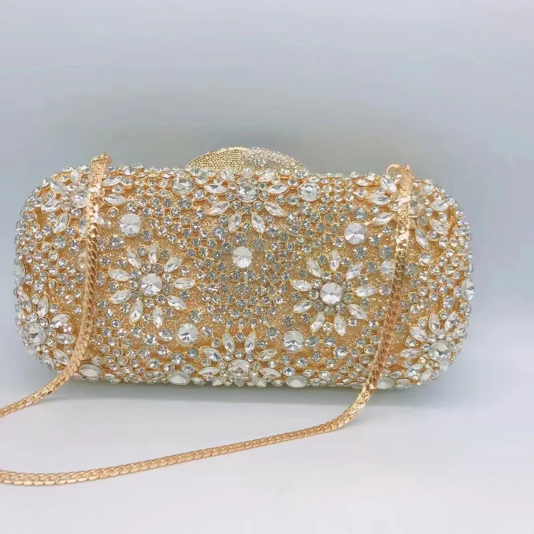 AIJUN Womens Vintage Beaded Evening Bag Sequin Clutch Purses for Women  Wedding Clutches Prom Cocktail Party Handbags(Champagne): Handbags:  Amazon.com