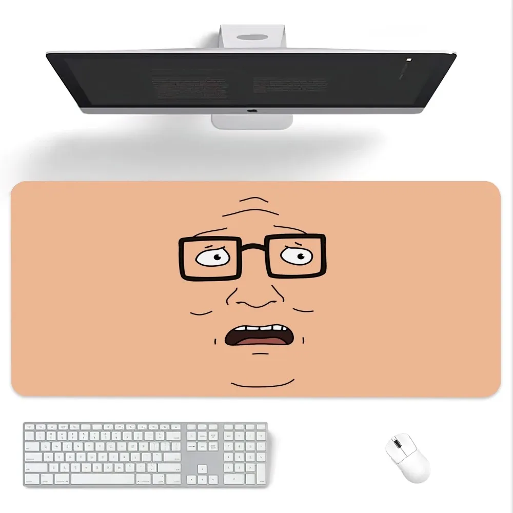 Cartoon K-King of the Hill Mouse Pad Computer Laptop Gaming Office Wrist Guard Non Slip Keyboard Pad 4