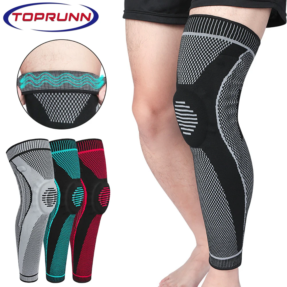 

Sports Knee Brace Support Lengthen Leg Compression Sleeve Knee Protector for Joint Pain Relief and Injury Recovery