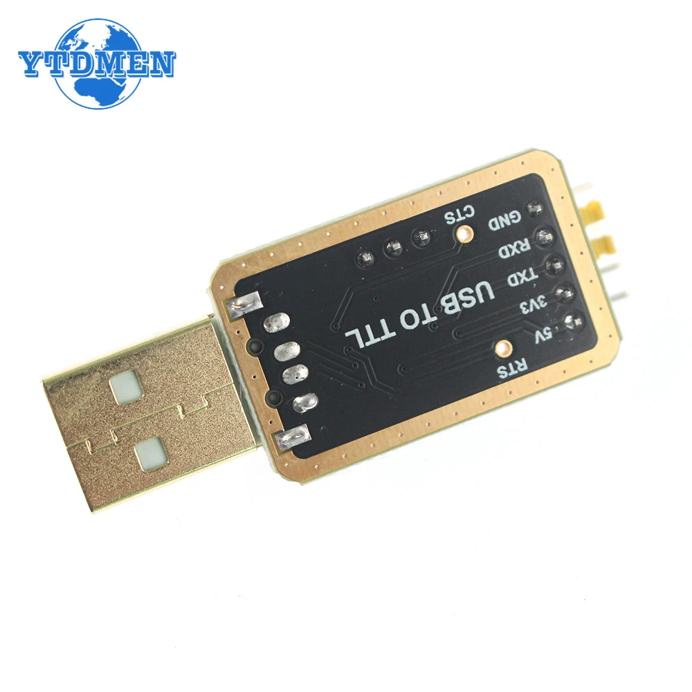 1PCS CH340E USB To Serial Port Module CH340 USB To TTL Converter UART Module 3.3V 5V with STC Download Line for Arduino