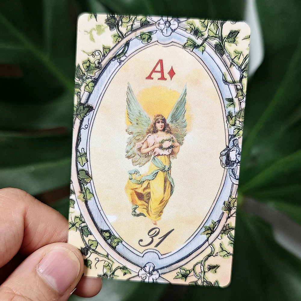 36 Pcs Lenormand Cards Angel Lenormand Deck 9*6cm - AliExpress
