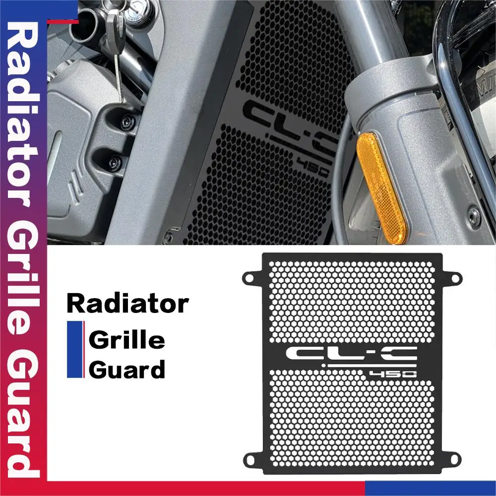 

Motorcycle Aluminium Parts Radiator Grille Guard Cover Water Tank Protection For CFMOTO CLC 450 Bobber 450CLC 2022 2023 2024