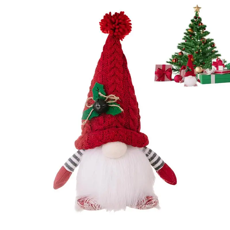 

LED Christmas Gnome Plush Santa Claus Doll Decoration Faceless Gonk Dwarf Ornament Merry Christmas Toy Xmas Navidad Noel Gifts