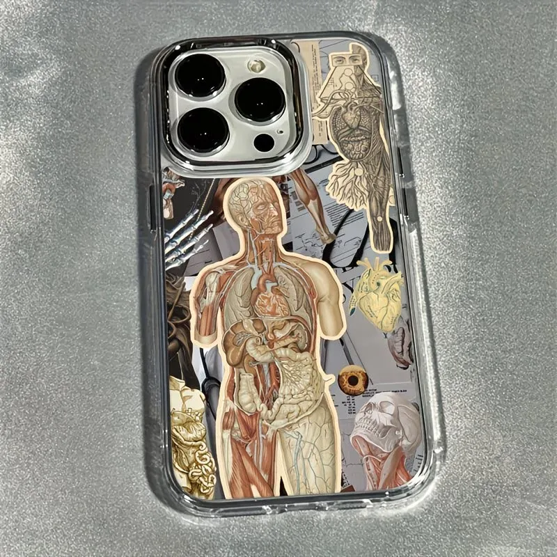 Medical Art Human Anatomy Shockproof Phone Case Cover
