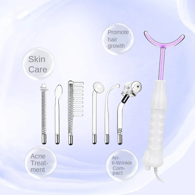 High frequency electrotherapy beauty instrument electrotherapy stick 7