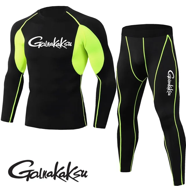 통기성, 빠른 건조, UV 차단, 모기 방지 기능을 갖춘 Galnakaksu 남성용 낚시 의류 세트