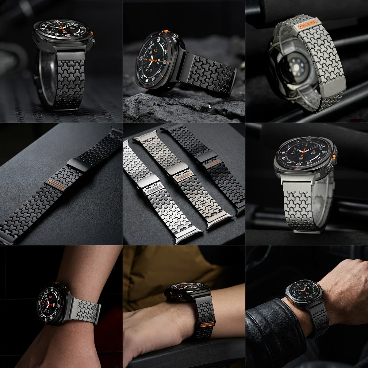 Luxury Stainless Steel Magnetic Strap - Premium Smartwatch Accessory