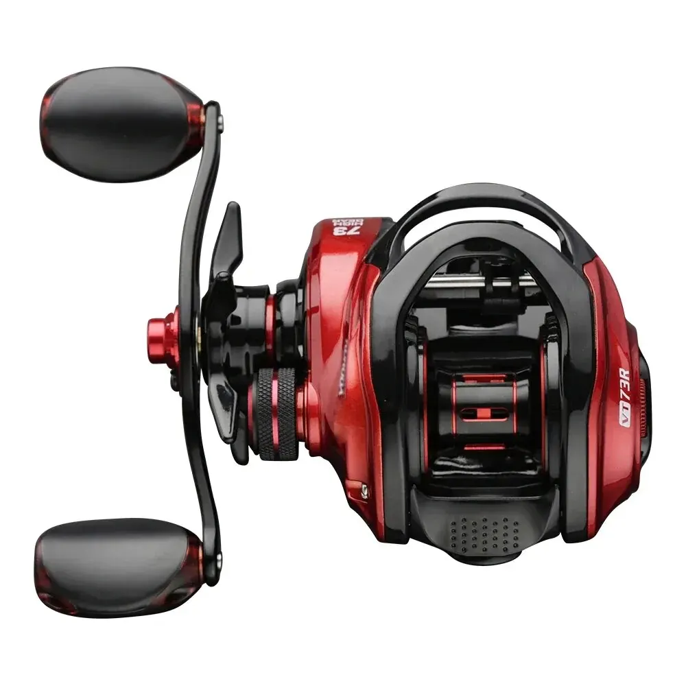 Moulinet casting ultra-léger JOHNCOO frein 8kg, idéal pour la pêche du brochet et du black bass aux leurres