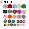 Meetee 10sets 10-25mm Metal Snap Buttons Invisible Fastener Press Button Clasp Coat Down Jacket DIY Garment Sewing Accessories 1