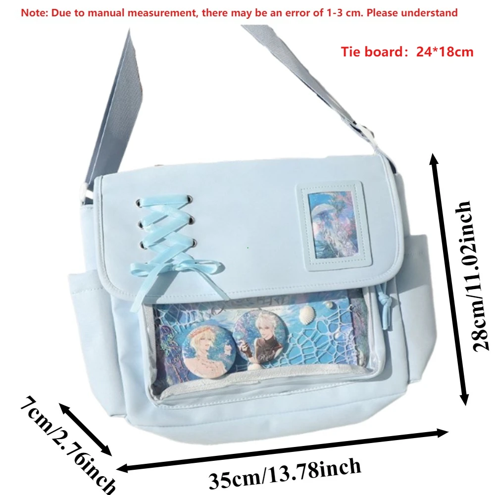 Japanese Original Niche Design Handbag College Style Versatile Shoulder Bag Fashion Trend Crossbody Bag Y2K Ulzzang Ita Bag 2026