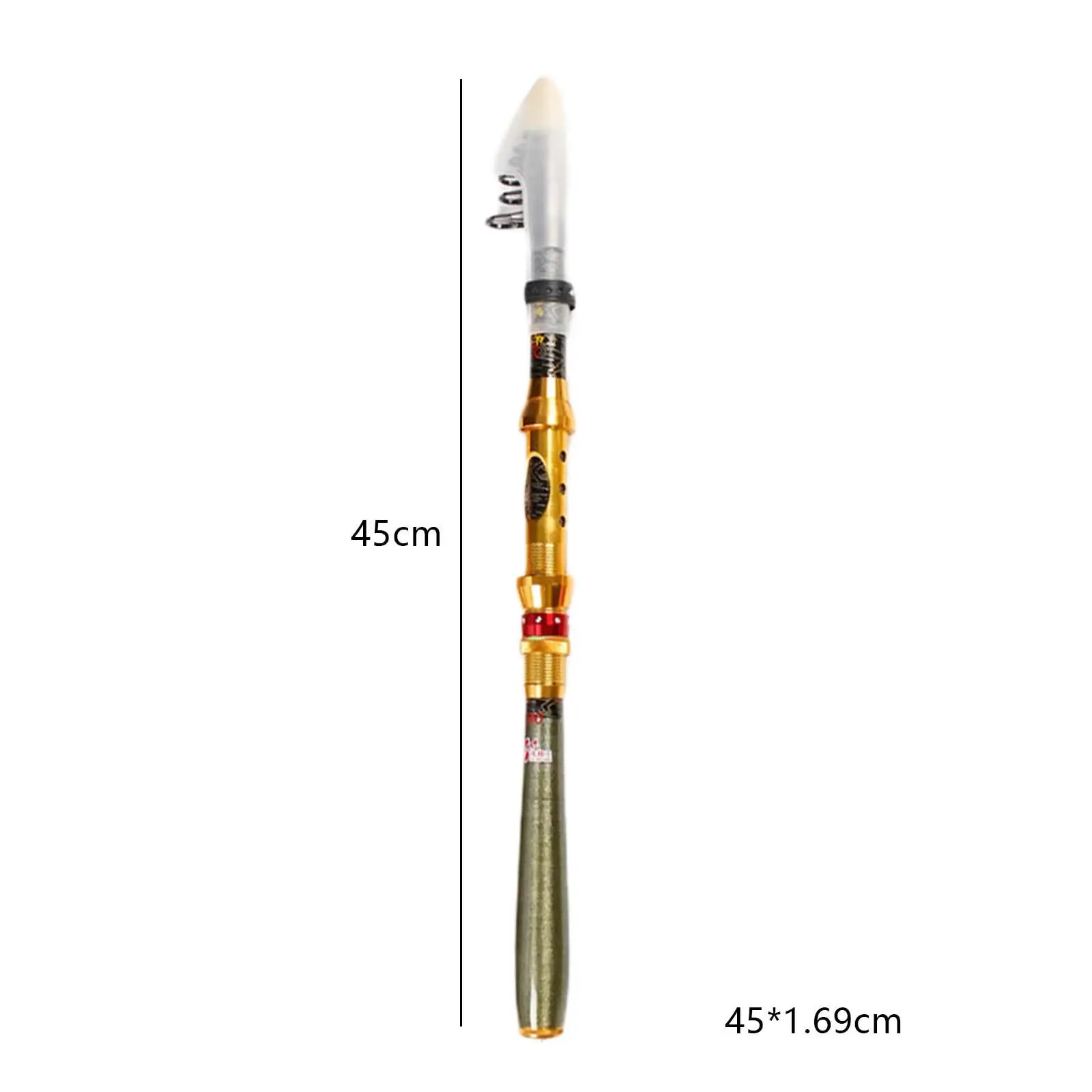 Telescopic Fishing Rod Fishing Tool for Reservoirs Salmon Fishing Accessory