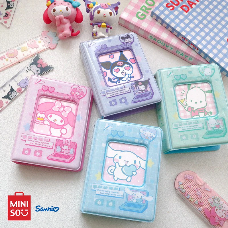 MINISO Hello Kitty-álbum de fotos Instax en, soporte para Mini