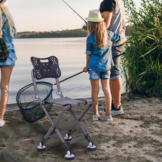 Adjustable Portable Lightweight Outdoor Camping Chair High Back Seat  Folding Fish Chair Seat Stool Lightweight Backrest Chair - AliExpress