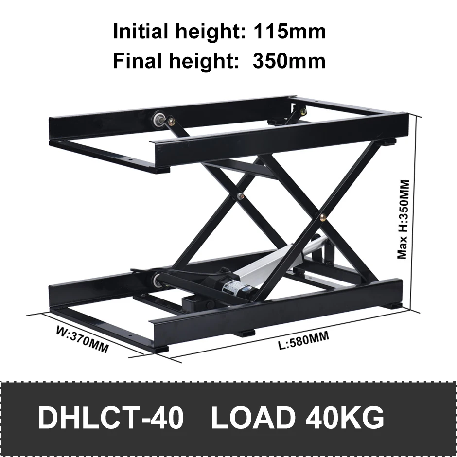 Lift Table motorizzato regolabile in altezza Lift Table, Acciaio