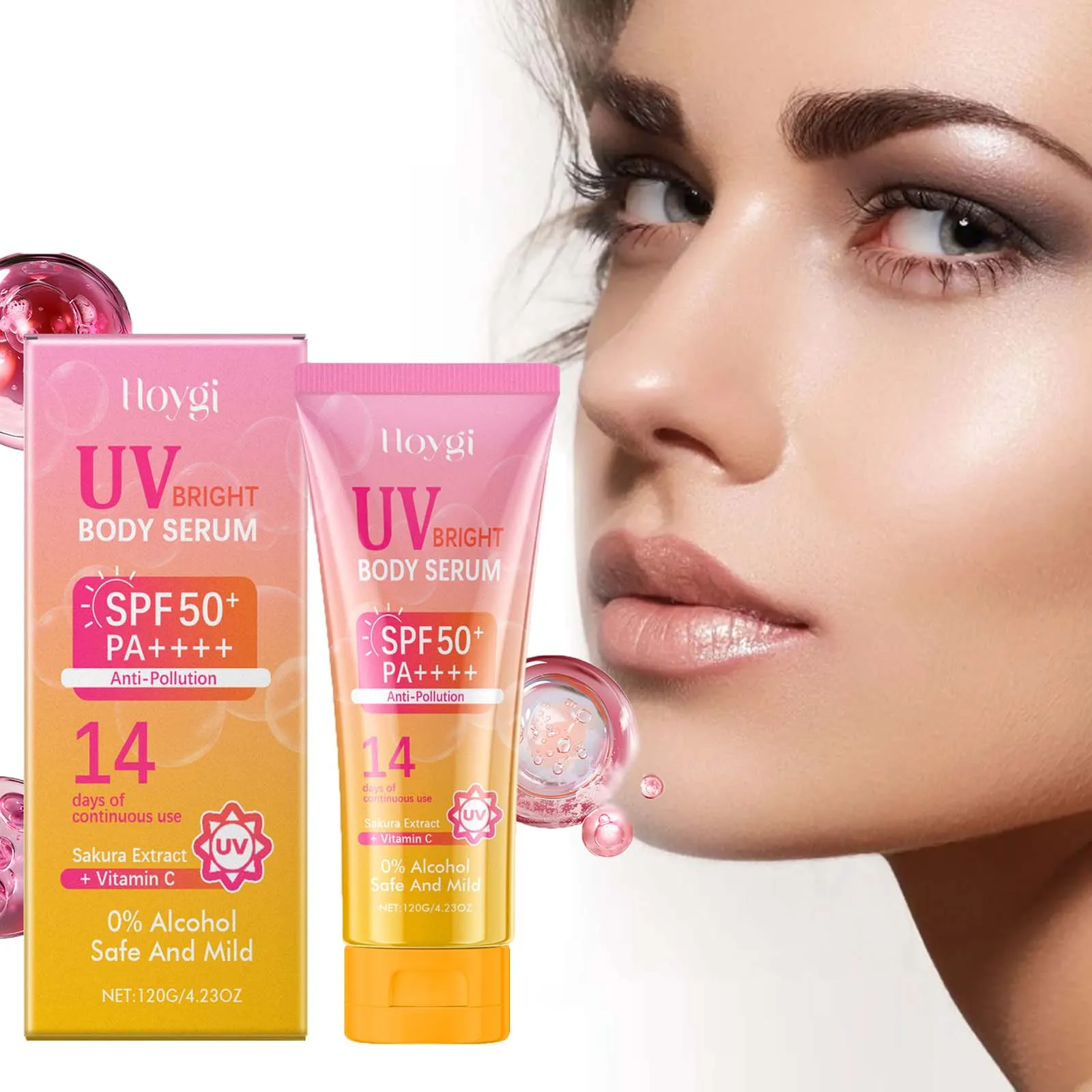 Refreshing Sun Screen Oil-Control SPF50+ UV Protective Mild Moisturizer Nourishing Solar Blocker Isolation Cream Skin Care
