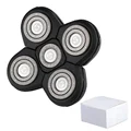 5 Blades Head Black