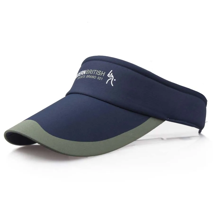 - Spring Summer Sports Sun Cap Men's Cap Women Adjustable cotton Sun Protection Visor Top Empty Tennis Golf Running Sunscreen Hat