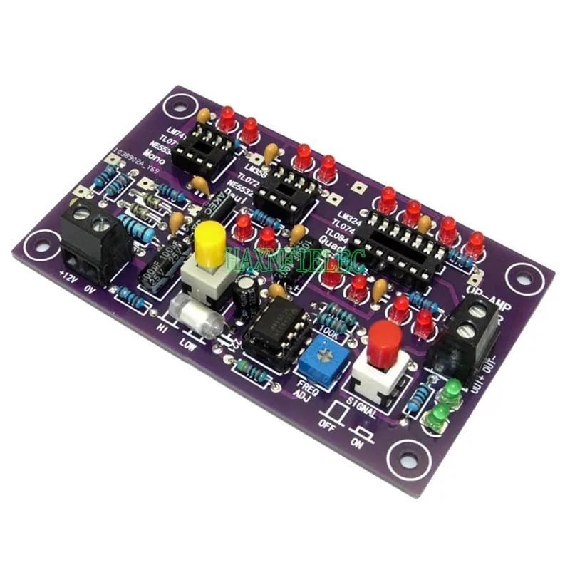 Operational Amplifier Tester 1PCS Operational Amplifier OP AMP Tester Single Mono Dual Quad OPAMP Chip High Speed Low Speed Differentiation