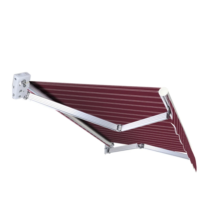 

Aluminum Alloy Sun Shade Folding Tent Folding Retractable Hand-Cranking Electric Canopy Balcony Outdoor Roof Yard Umbrella