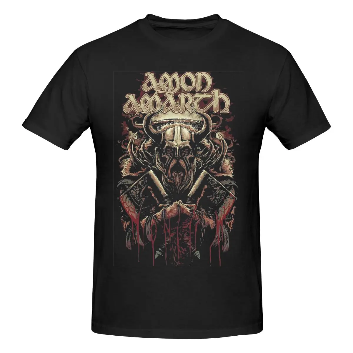 

Amon Amarth Men's Classic Unisex Cotton T-Shirt for Men & Women, Classic Tee