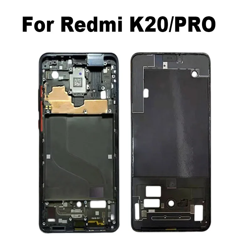 

Оригинальная Новинка Лицевая панель 6,39 "для Xiaomi Redmi K20 Pro средняя рамка Передняя панель Корпус с кнопками питания и громкости
