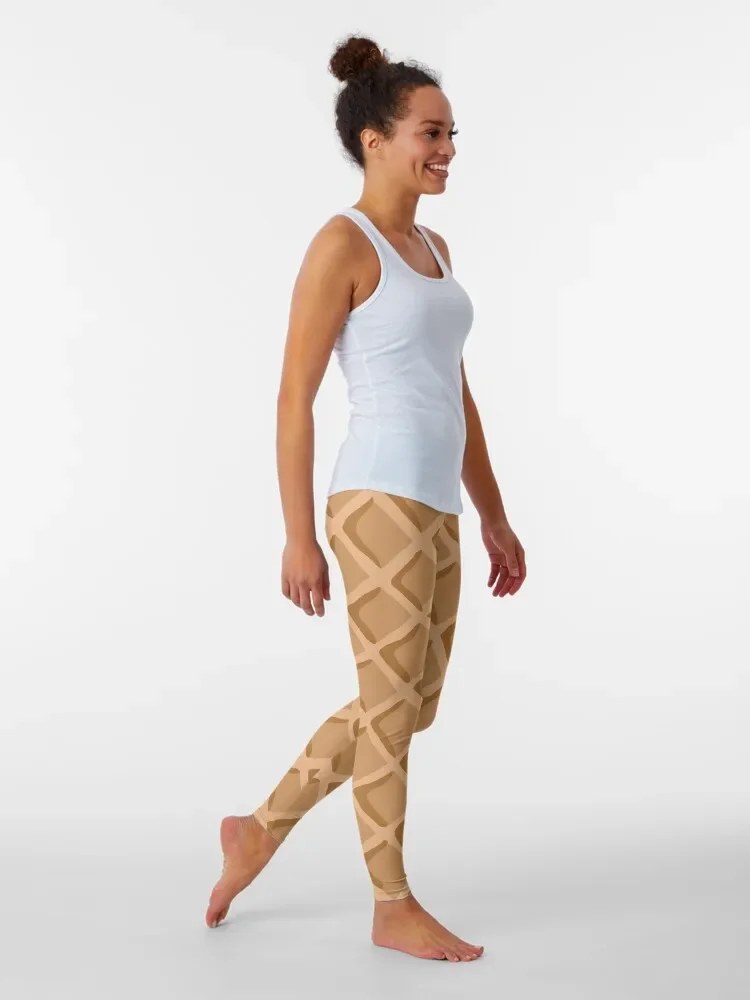 Icecream Waffle Cone Leggings Women's high waist Sports pants for Sweatpants Womens Leggings