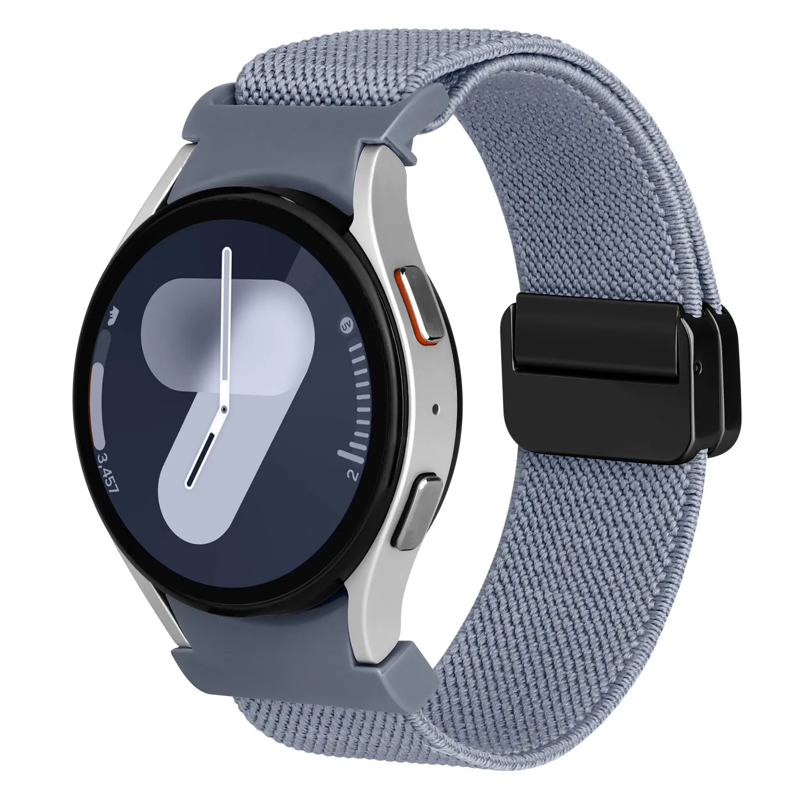 Magnetic Nylon Loop Band - No Gaps Bracelet, 20mm Straps