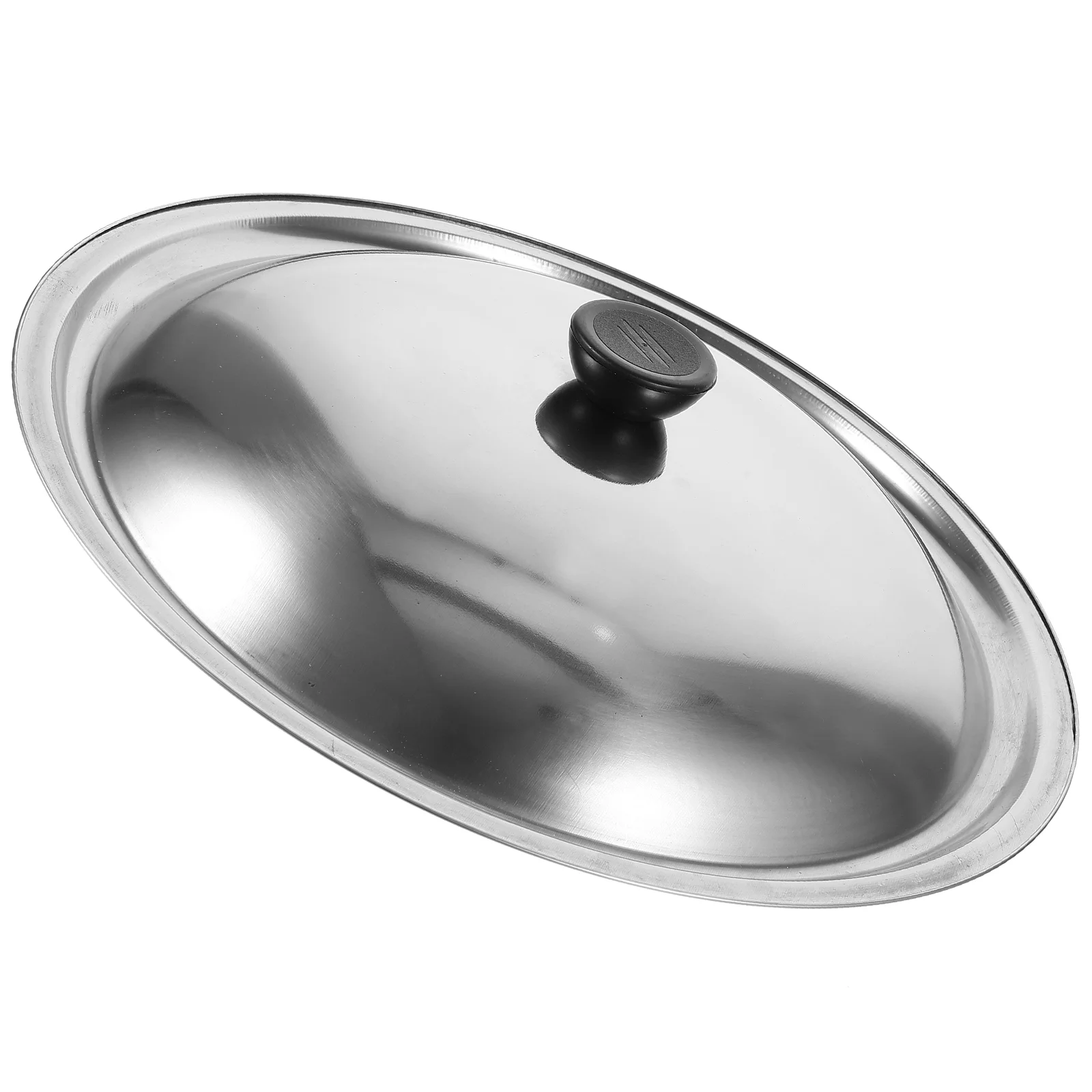 Stainless Steel Cookware Lids Oil Pot Cover 30Cm Bacon Grease Container Lid Anti-Scald Oil Jar Cover Reusable Kitchen Seasoning silicone food cover silicone pot lid silicone pan covers