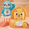 Children's Cartoon Animals Multifunctional Electronic Keyboard with Lighting and Music Toy,Early Educational Infant Music Toys 4