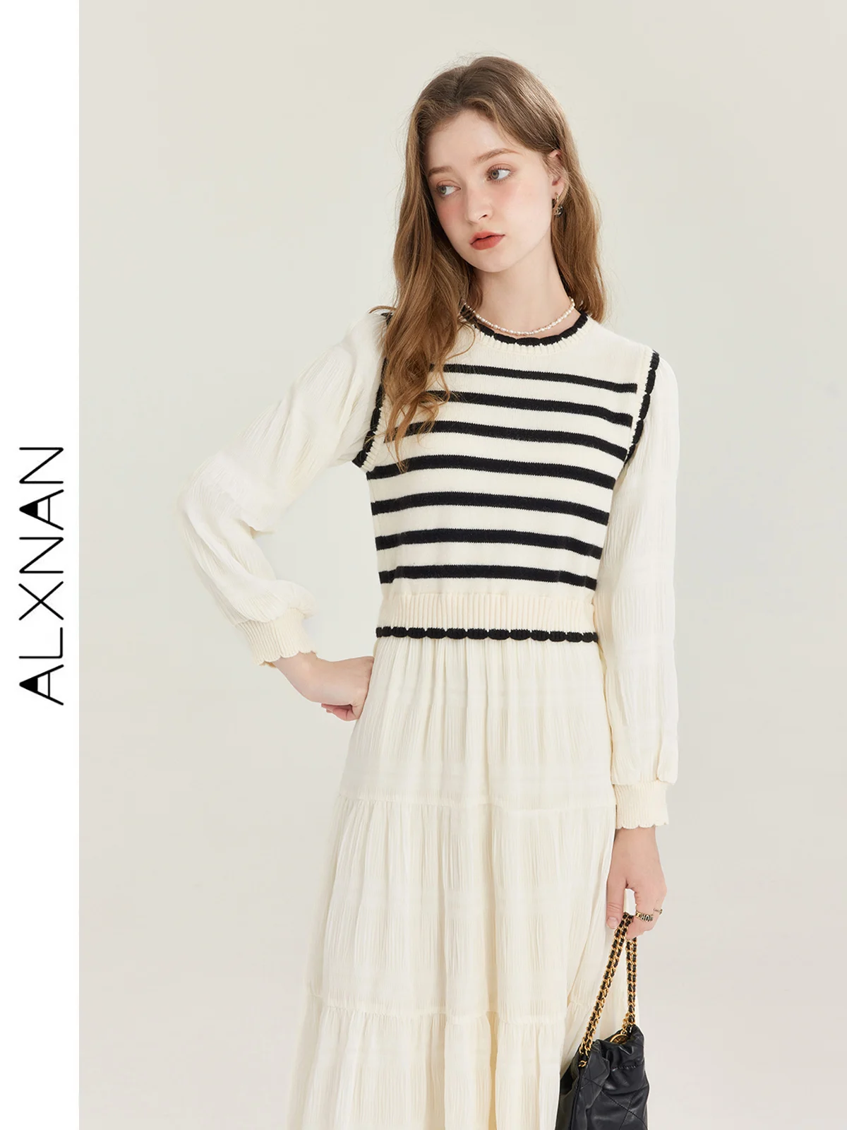 Рисунок 3 - Модное вязаное женское платье ALXNAN