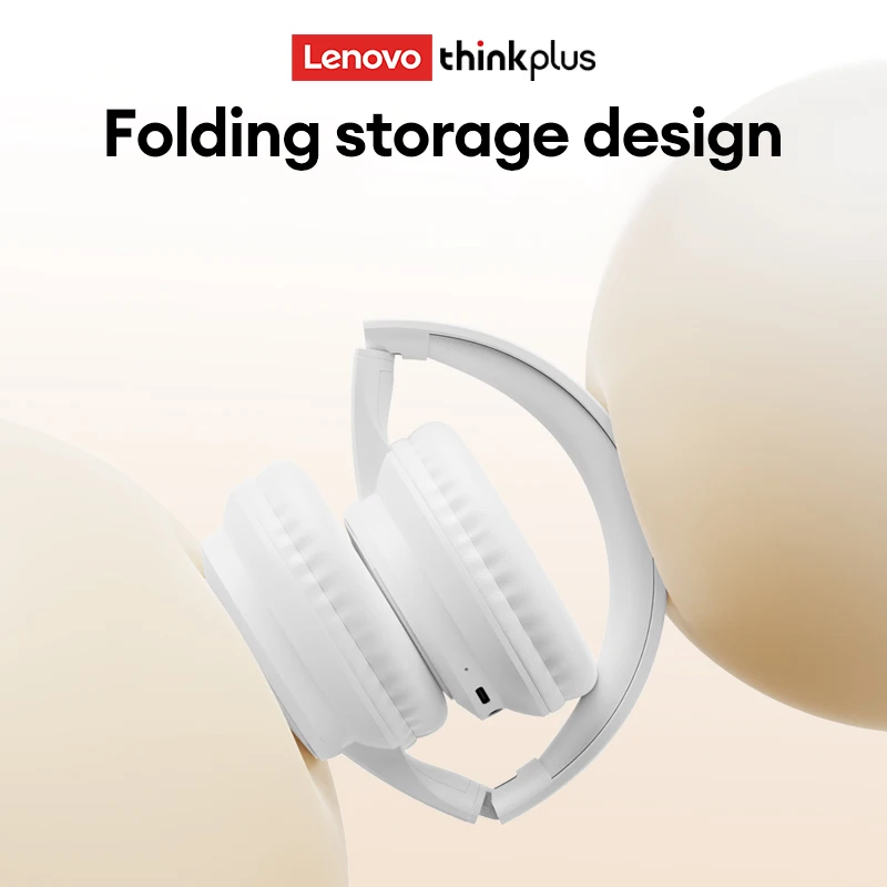 Lenovo TH11 Premium Over-Ear Bluetooth Noise Cancelling Headphones