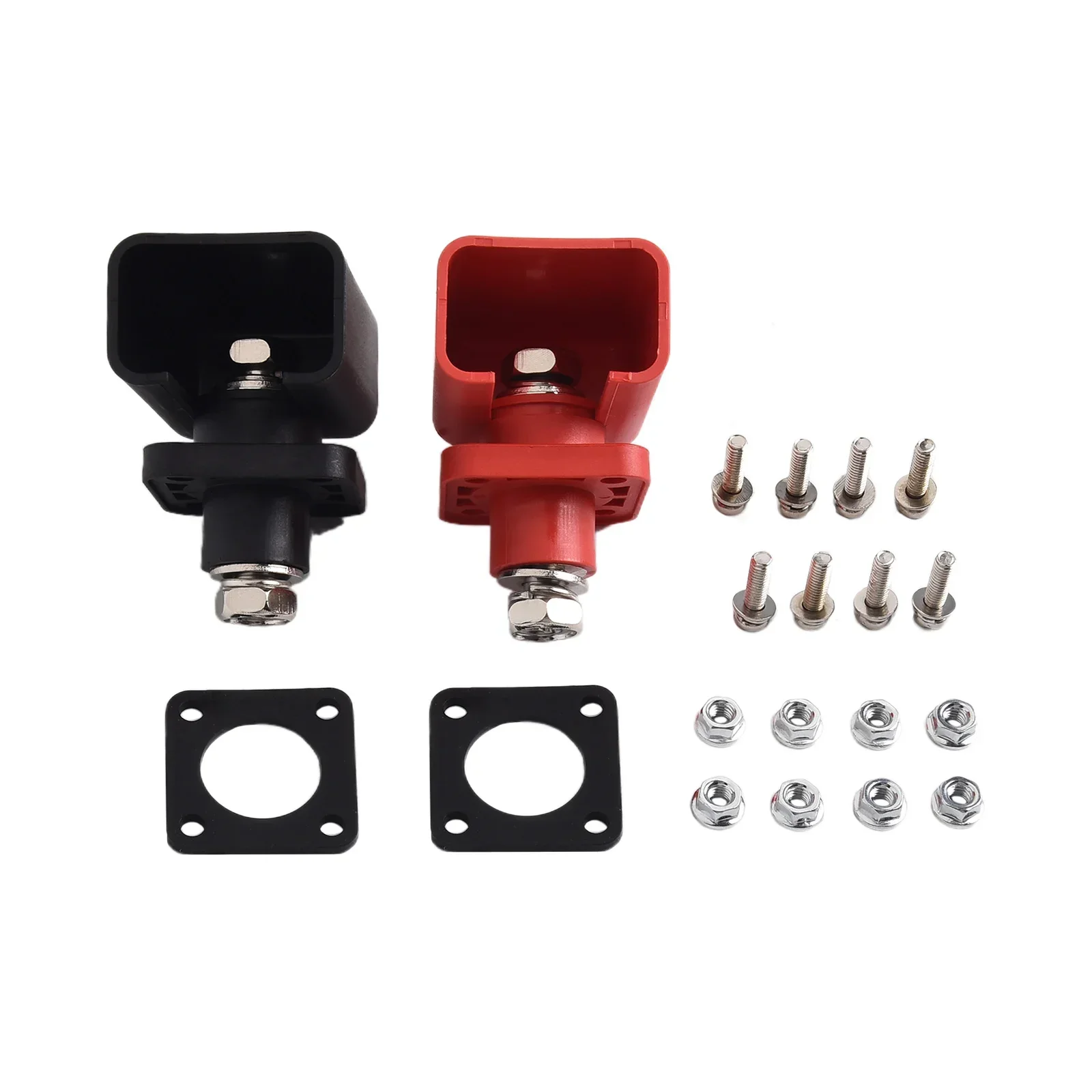 2pcs 200/150/120A Through-wall Type Lithium Battery Energy Storage Terminal High Current Lithium Battery Copper Terminal Connect