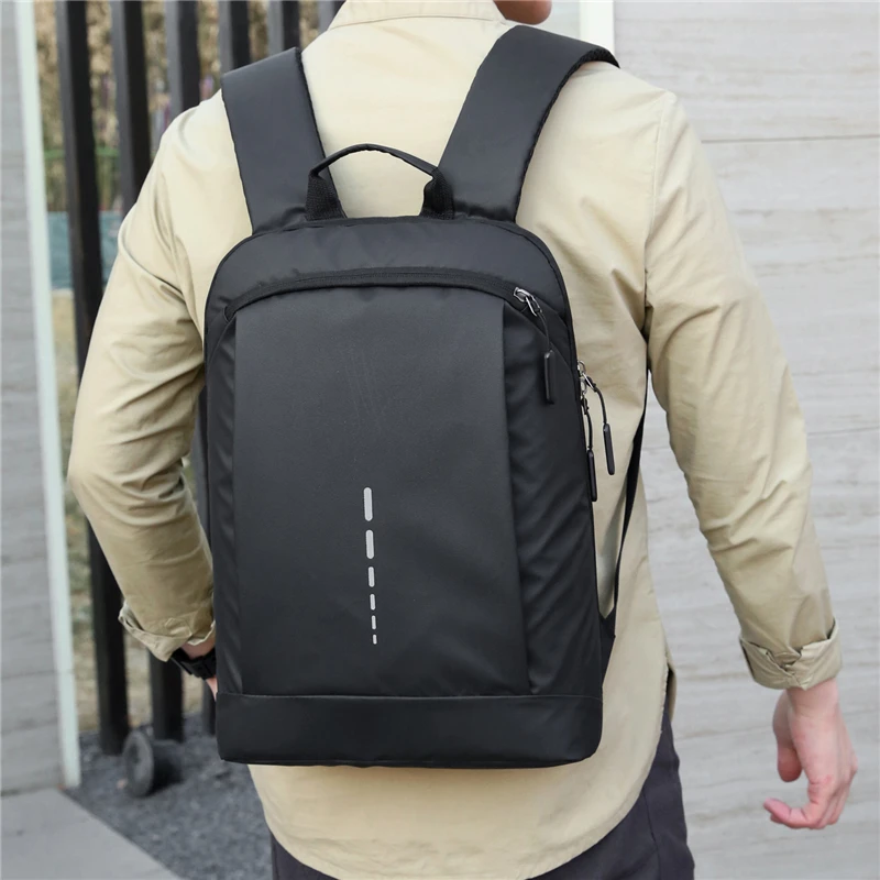 16 inch lightweight travel laptop backpack, large capacity portable backpack, adjustable strap, business backpack