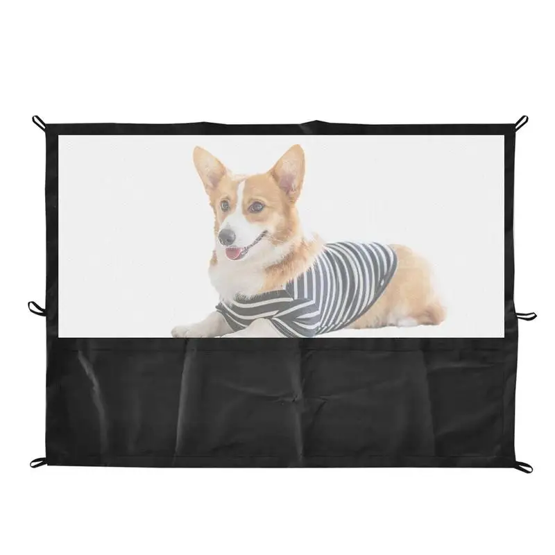 

Mesh Net Dog Gate Pet Dog Barrier Fences With Car Divider Storage Bag Pet Isolated Network Obstacle Safety Fence For Car Hallway