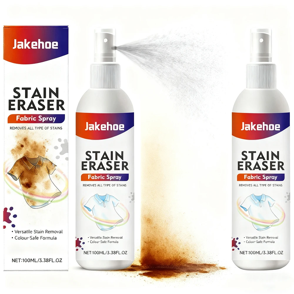 Fabric Cleaning Spray Gently Cleans Powerful Stain Removal Break Down Grease to Make Stains Easier to Fall Off the Fibers