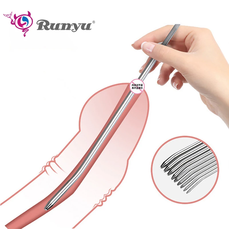 Stainless Steel Metal Catheters Urethral Dilators Sound Penis Plug Stretching Male Adult Sex Toys for Men