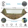 Hammock 2 Tourist Outdoor Portable Hammocks With Mosquito Net Waterproof Camping For Leisure Shelters Survival Ultralight Large 3