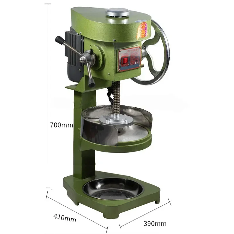 Manual Electric Shaved Ice Machine Commercial Crushed Ice Smoothie Machine Taiwan Cotton Automatic Brick Icicle
