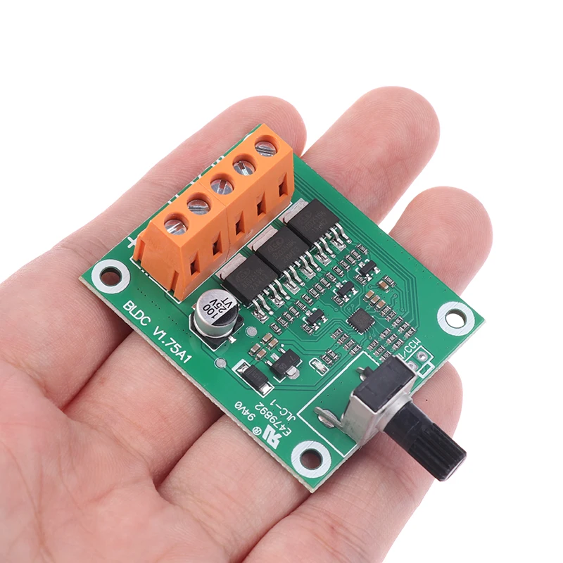 도매 고품질 DC 브러시리스 모터 제어 보드 6V12V24 볼트 CD 드라이브 팬 모터 거버너 DIY 액세서리